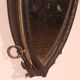 mirror made from a leather horse harness