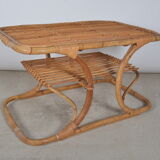 Rattan coffee table