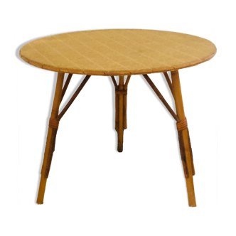 Rattan coffee table