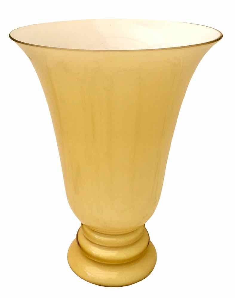 Blown opaline vase