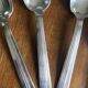 12 cuillères à soupe Ercuis en métal argenté