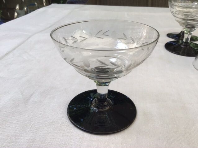 Ensemble  de 7 coupes 1930