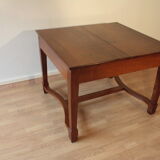 Table en cerisier solide extensible 1920 Italie méridionale
