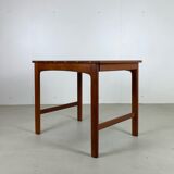 Midcentury teak beside table by Ygvar Sandstrom for AB Seffele Mobelfabrik, 1960s