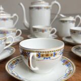 Ancien service à café en porcelaine de Limoges – années 1920