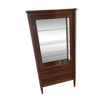Vitrine en acajou