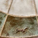 Ceramic coffee table signed Barrois Barrois (Vallauris)