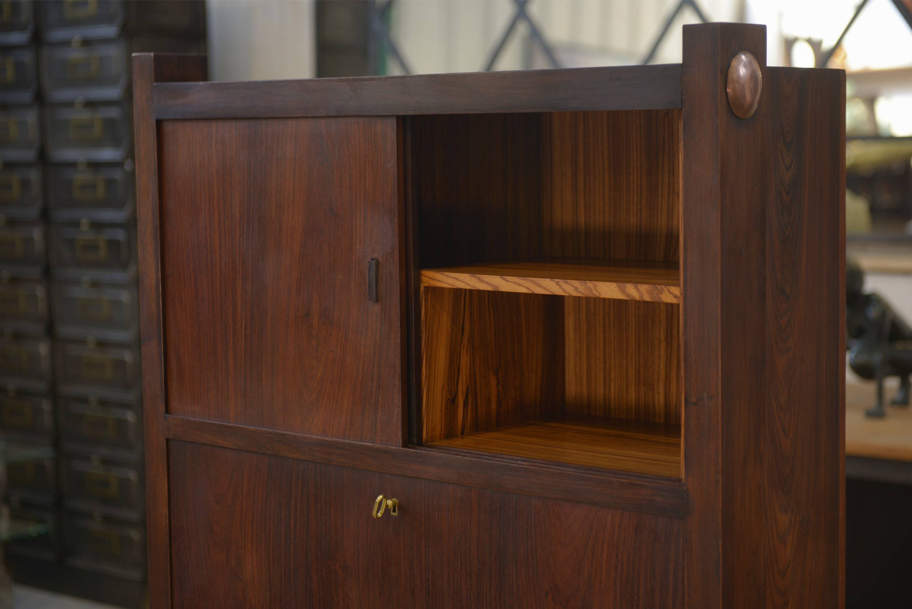 Rosewood secretary from the 1950s.