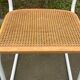 Cesca chair b32 model in white and wood by Marcel Breuer