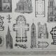 Engraving • Church, cathedral, religious • Original lithograph from 1898