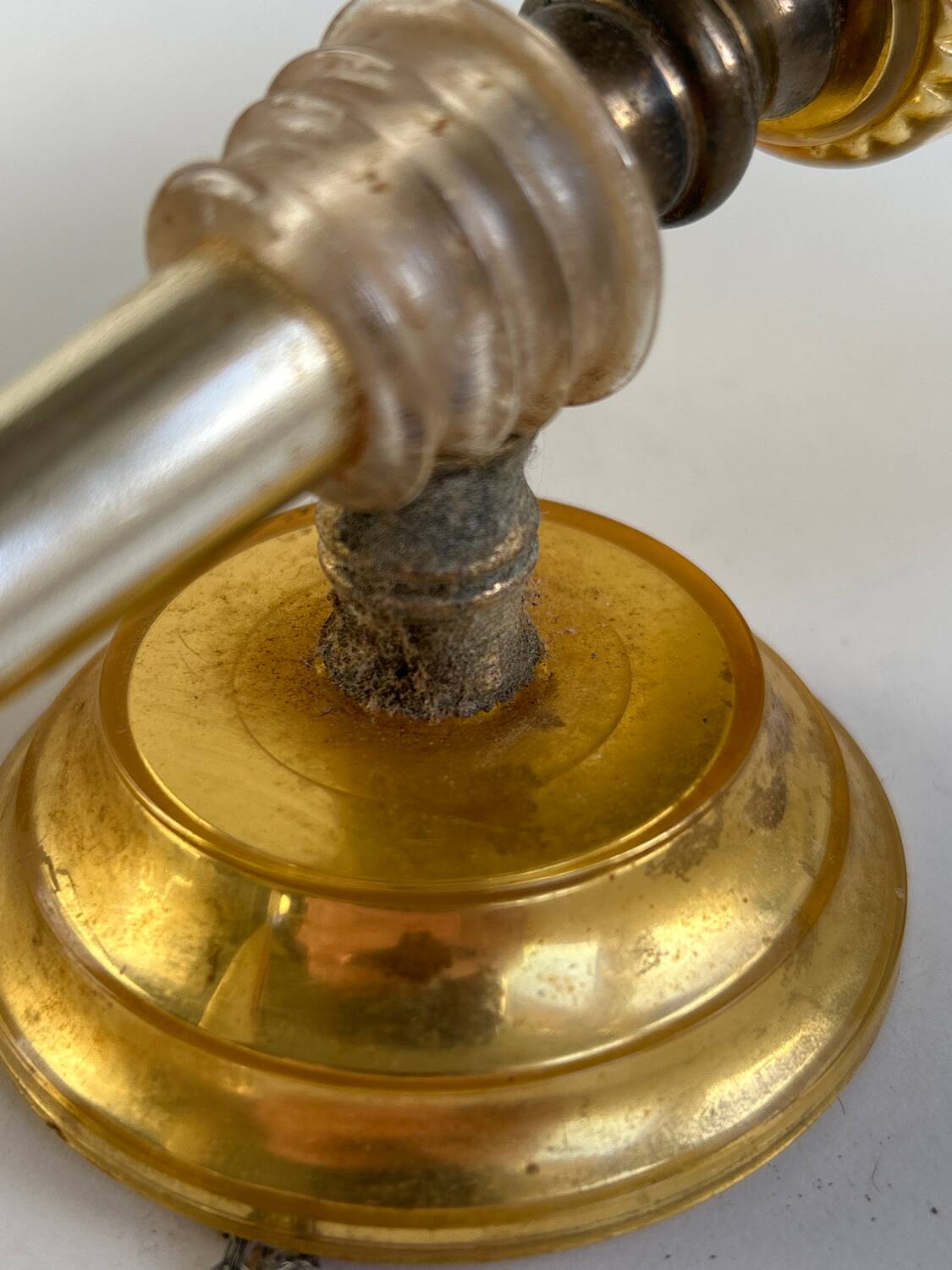 Pair of vintage 70s wall lights