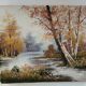Huile sur toile signée Cantrell