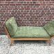 Day bed vintage compass feet