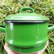 Enameled sheet metal casserole dish