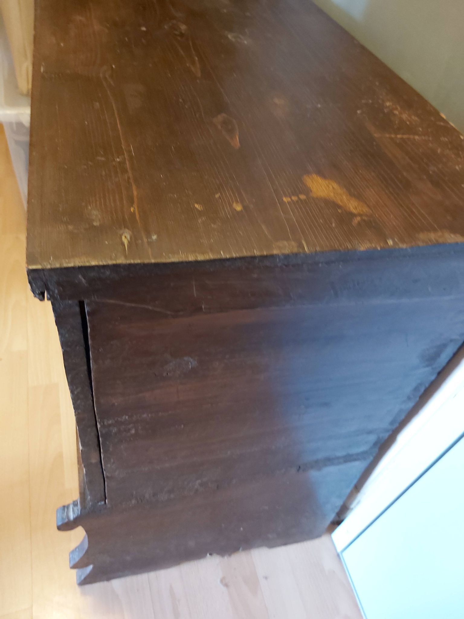 Buffet in Cedar from Lebanon and Aleppo pine from the 1950s