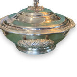 Solid silver vegetable tree Louis XVI style