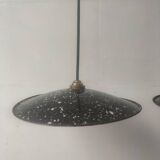 2 enamelled sheet metal suspensions