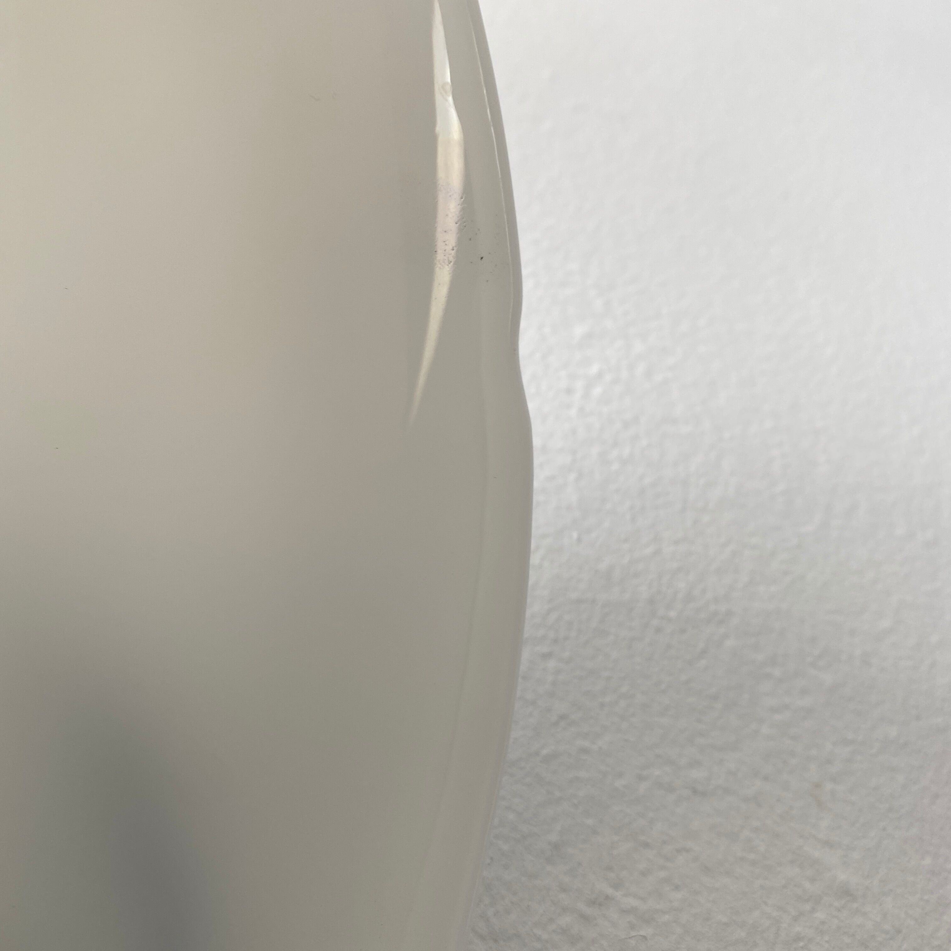 Old vintage opaline pendant lamp