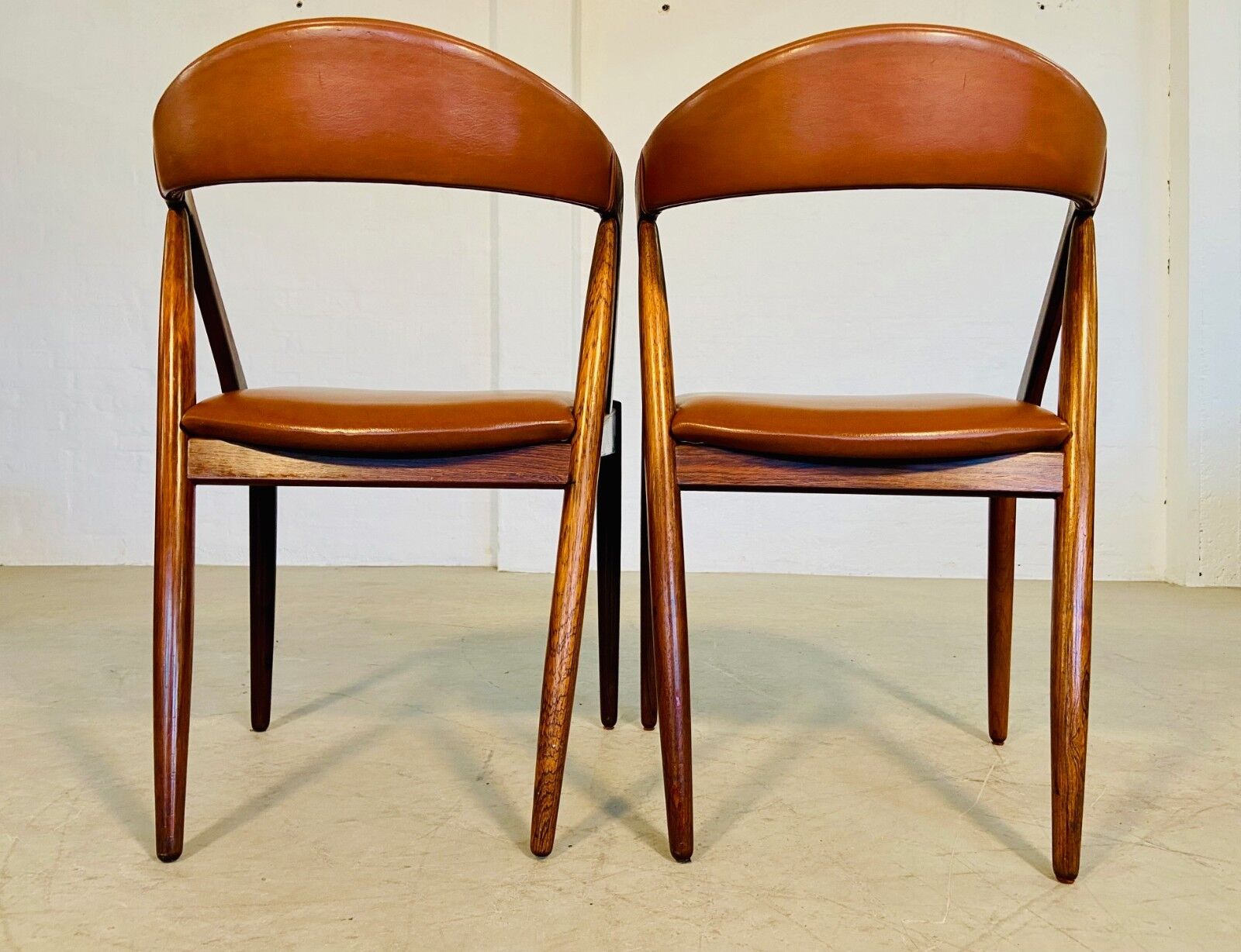 Chaises de salle à manger vintage danoises Kai Kristiansen modèle 31 – Ensemble de 4 en palissandre