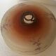 Vintage frosted glass ceiling light - 1950s