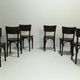 Pub Chairs from Thonet H-48, 1930s, Set of 6