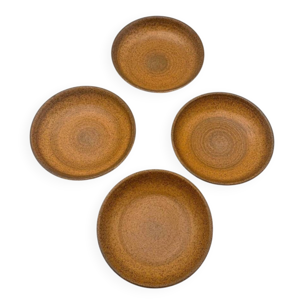 Assiettes creuses en grès émaillé Longchamp
