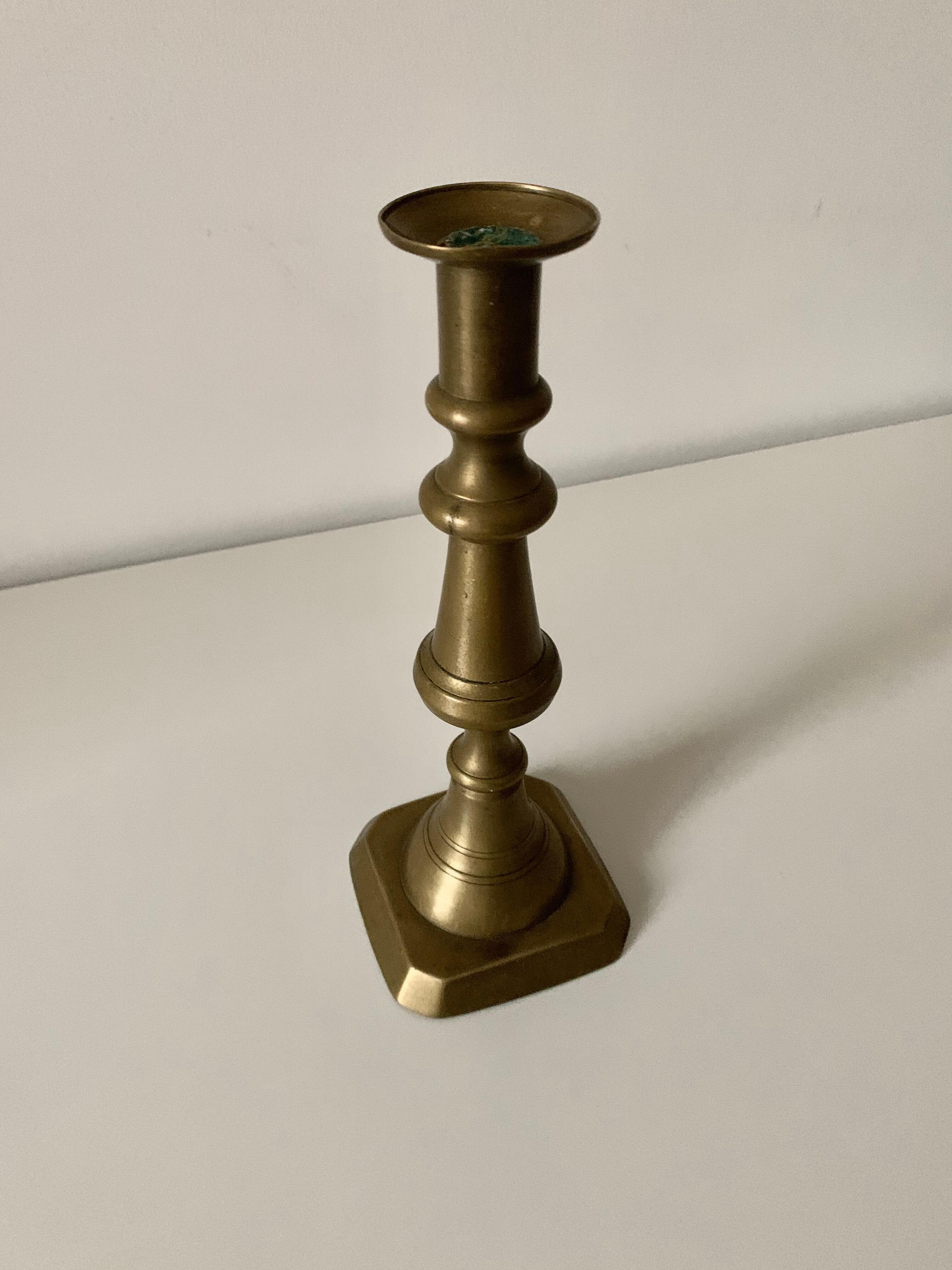 Brass candlestick