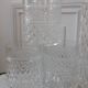 Whisky decanter and its 6 glasses 70s