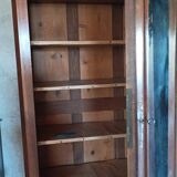 Louis Philippe wardrobe in solid cherry wood