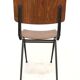 Vintage Eromes Marko school compass Chair set of 4