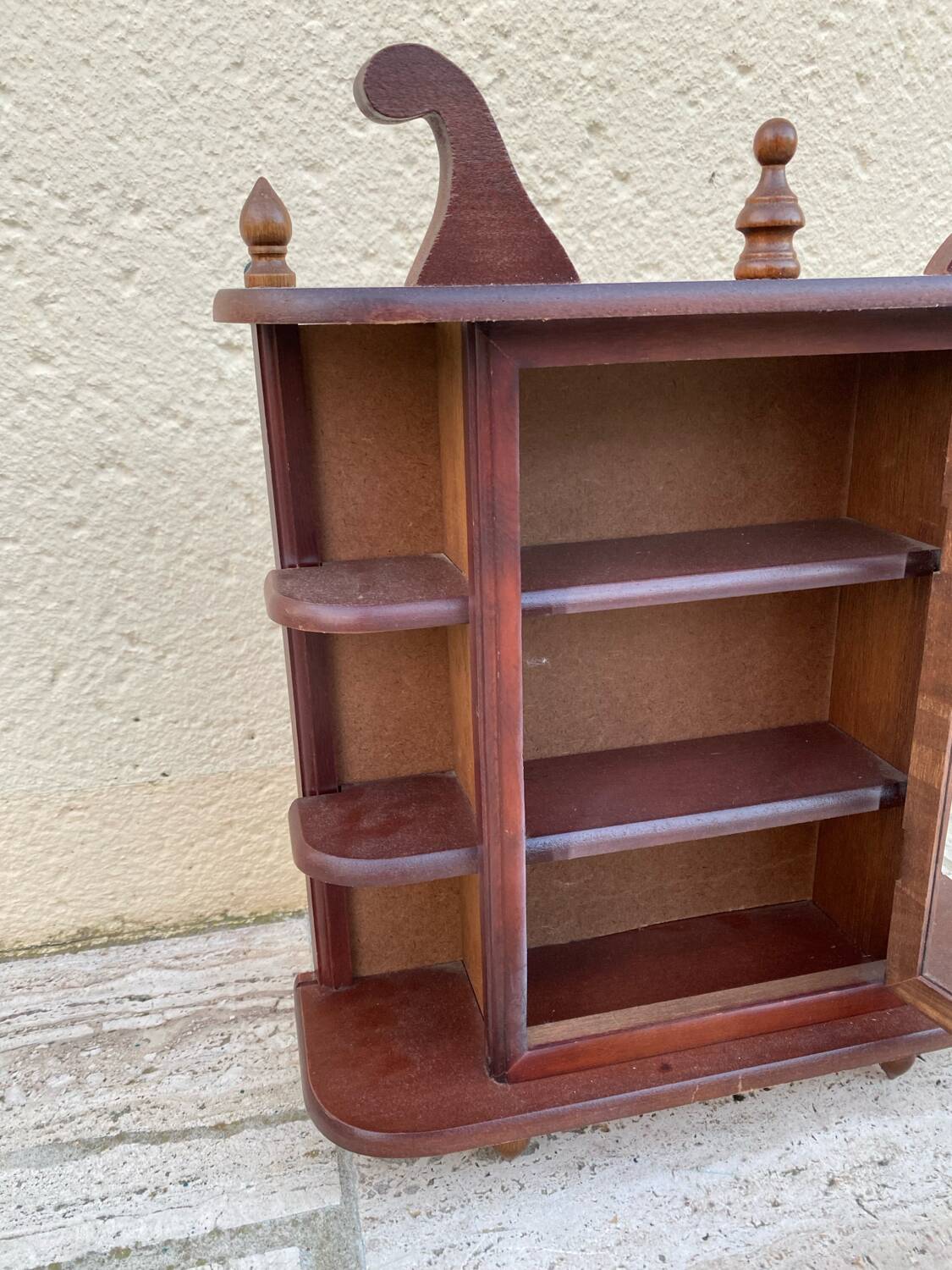 Étagère bois vintage