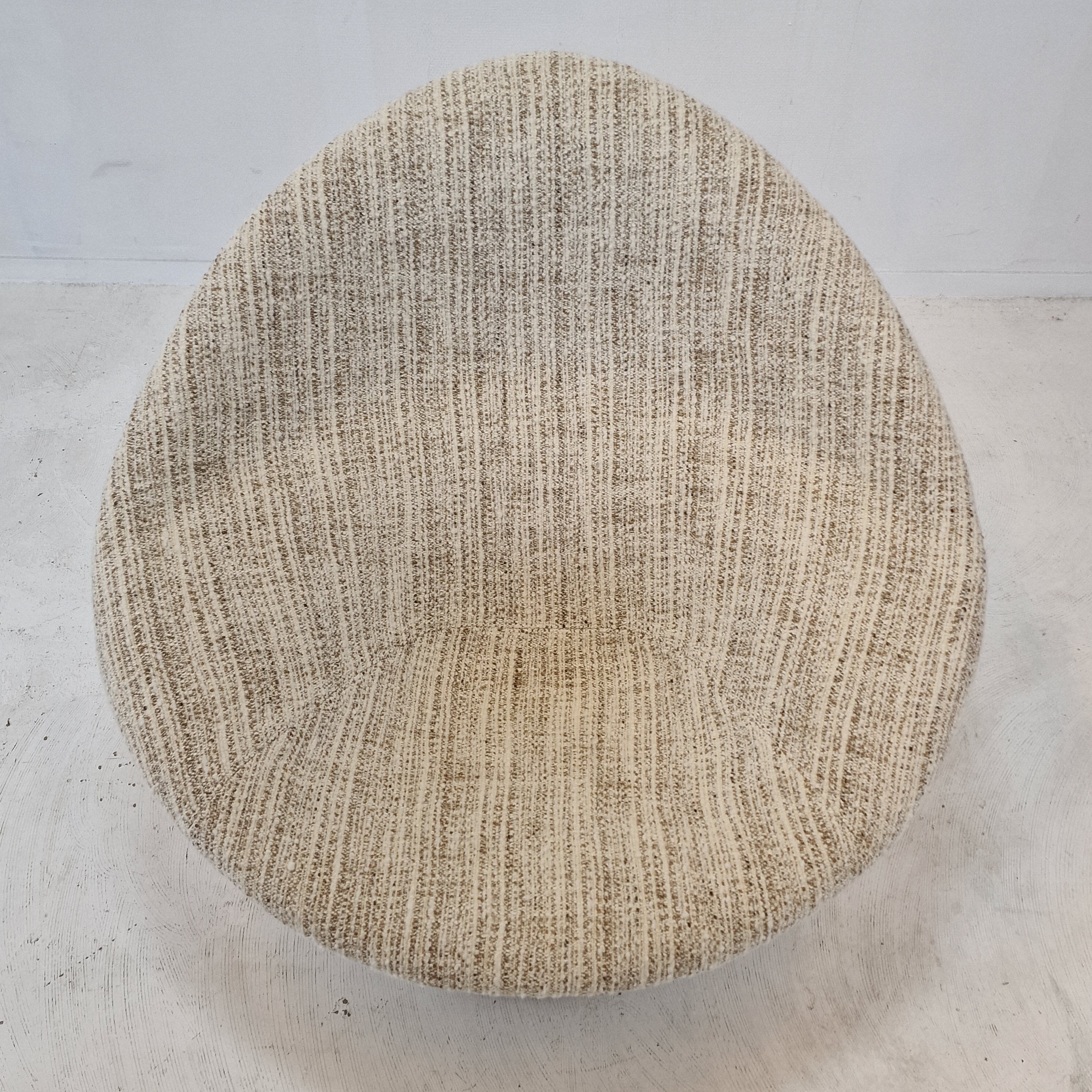 Big Globe Armchair with Ottoman by Pierre Paulin for Artifort, 1970s
