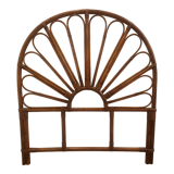 Rattan headboard