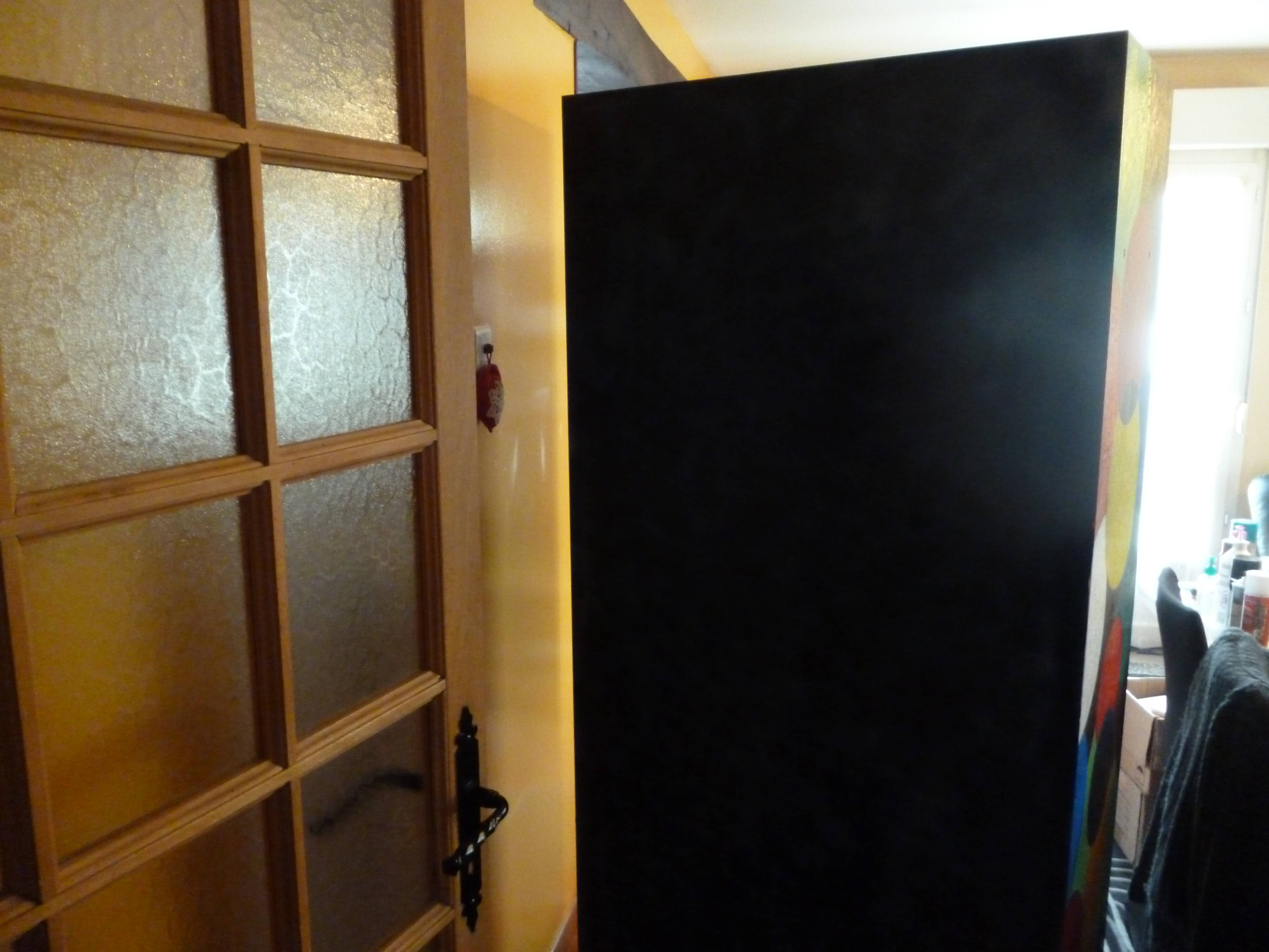 Armoire métalique vintage relookée