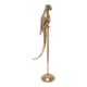 Solid brass parrot perch H. 45 cm 80s