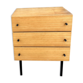 Commode vintage pieds metal