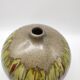 Vase in red and green flamed sandstone 30s