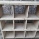 Rustic patinee shelf