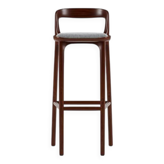 Solid wood bar stool