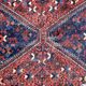 Oriental carpet Iran Shiraz, ancient Gashghaï - "Galerie Sardje"
