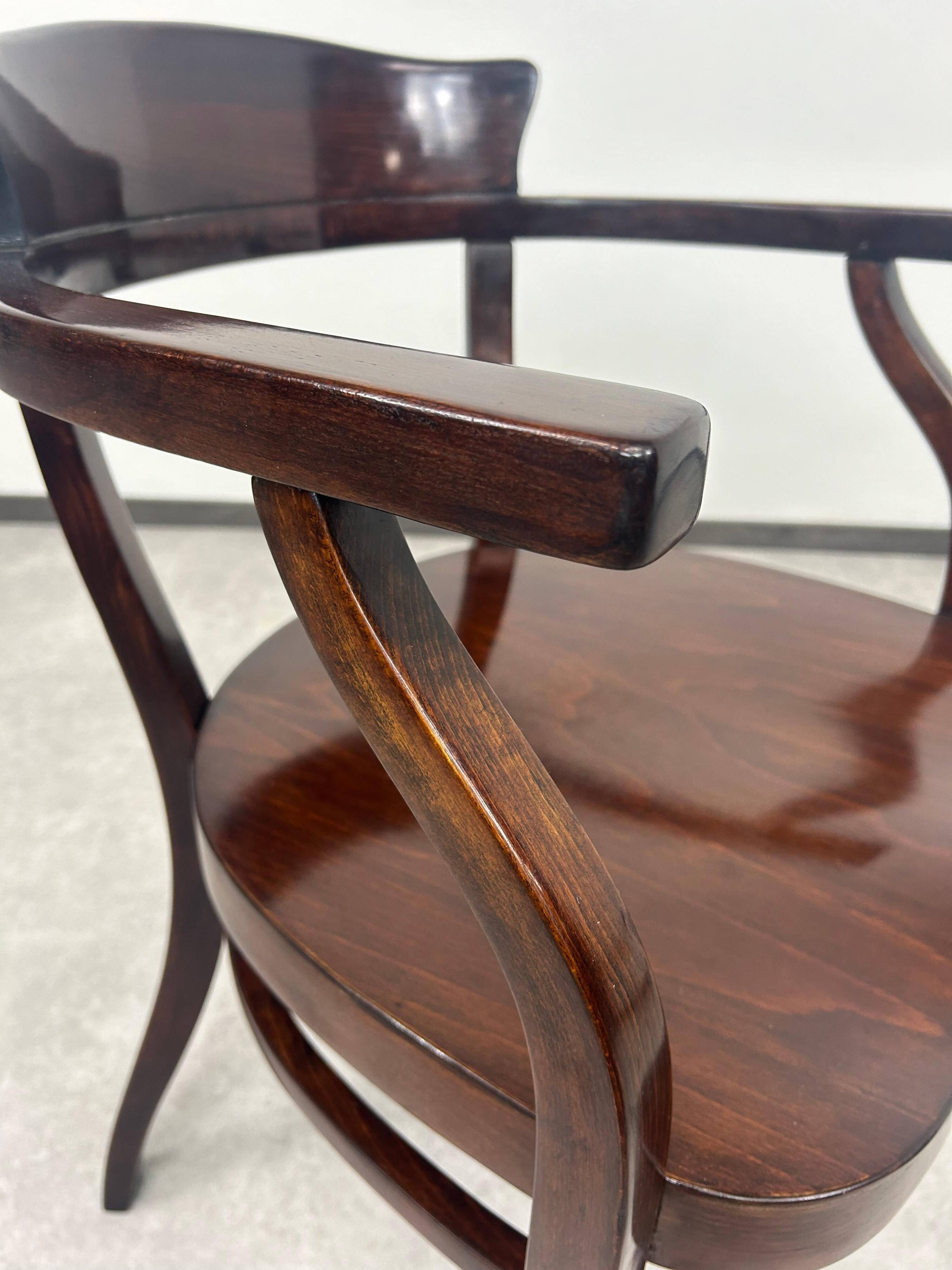 Office chairs no. 6048 and no. 6148 by Otto Wagner for Thonet