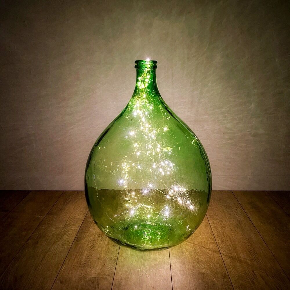 Demijohn in molded glass 50 l