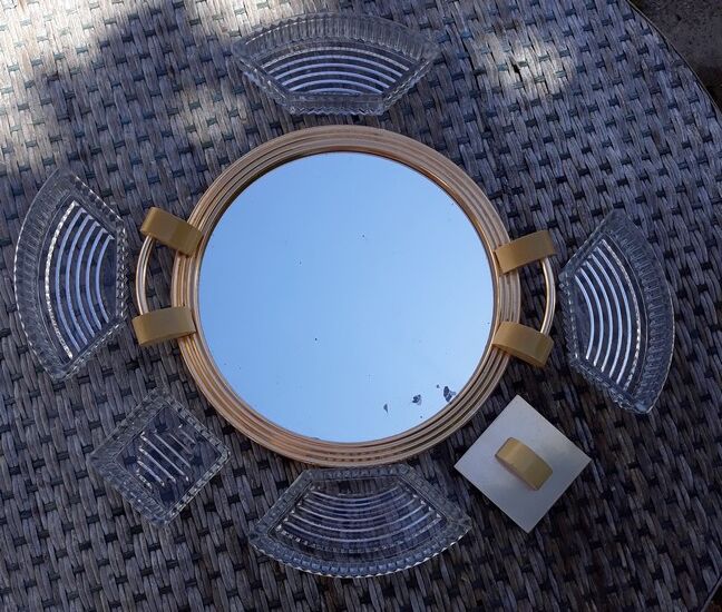 Aperitif tray of the 50's - vintage