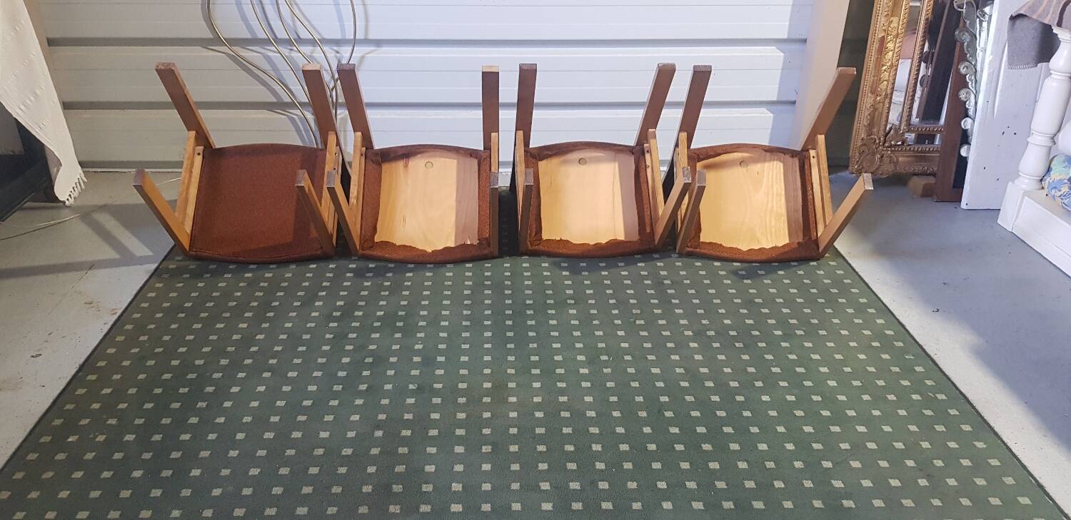 Chaises vintage Bauman