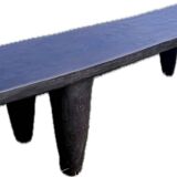 Senoufo Coffee Table XXXL (2m | 1.80m) in Solid Wood