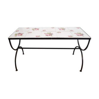 Coffee table ceramic Roses