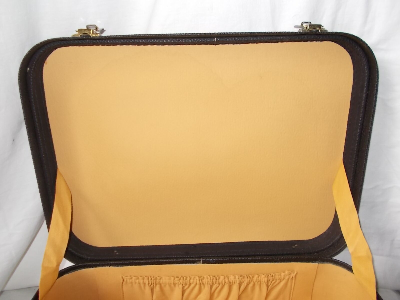 Black vintage suitcase