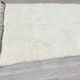 Simple white rug 250cmx150cm