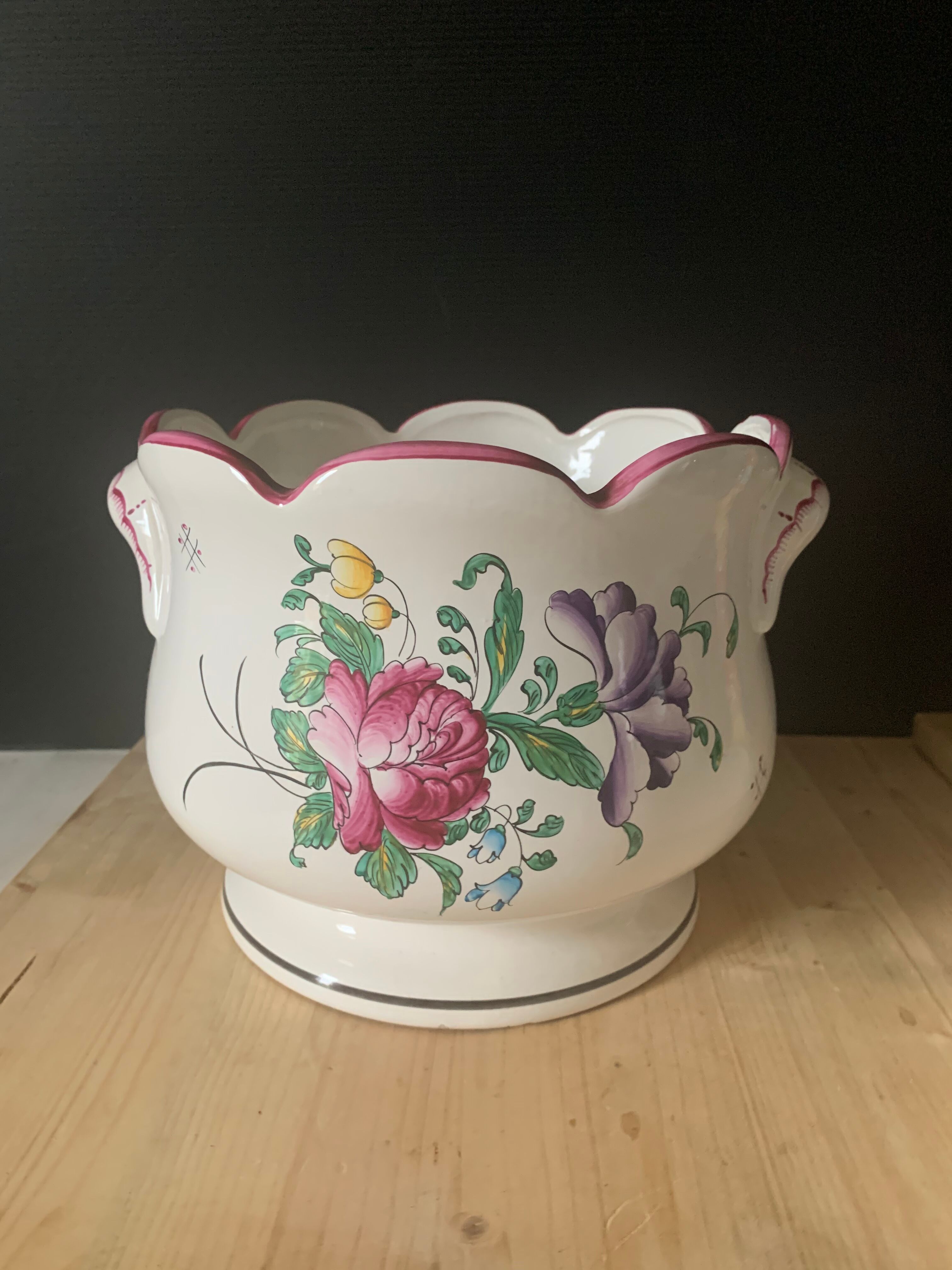 Ceramic pot cover