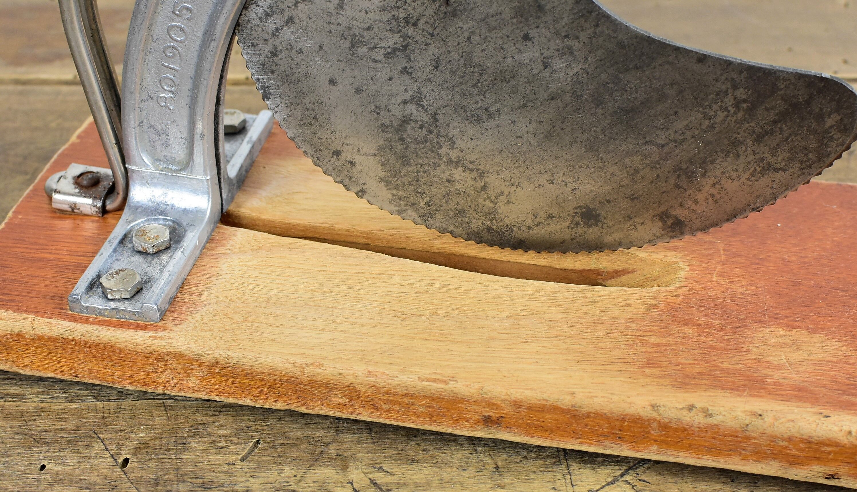 Vintage bread slice